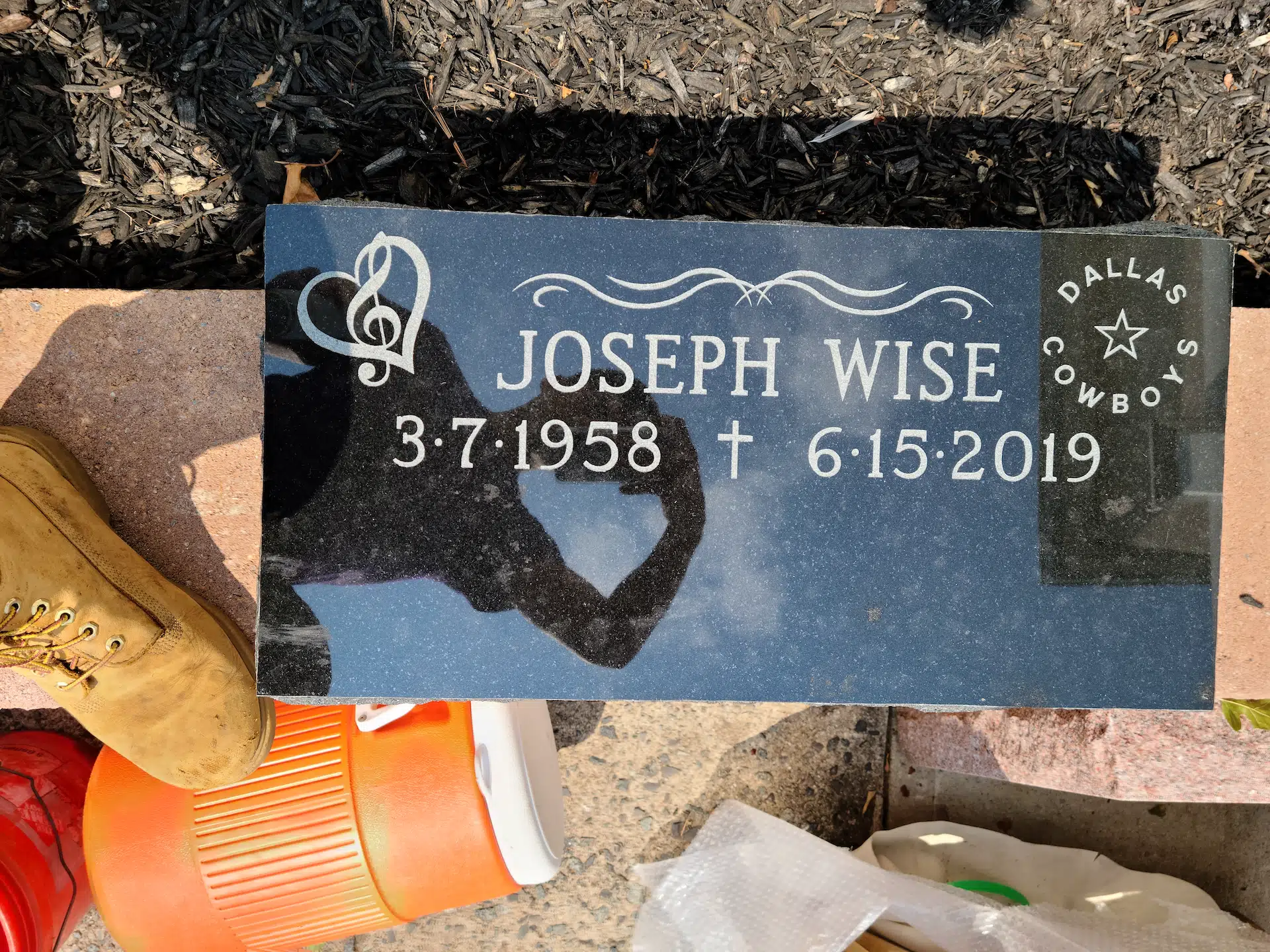 Granite Granite Grave Marker hand-carved by Granite Marker Shop in NJ — image 6